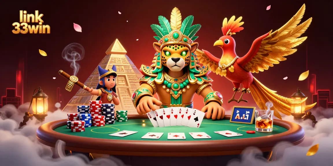 Engage with the thrill of winning at link 33win in this vibrant casino scene.