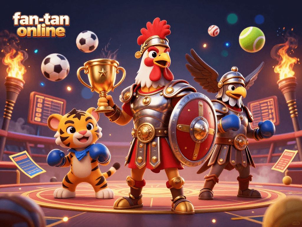 Experience the excitement of fan-tan online with dynamic betting atmosphere and lively characters.
