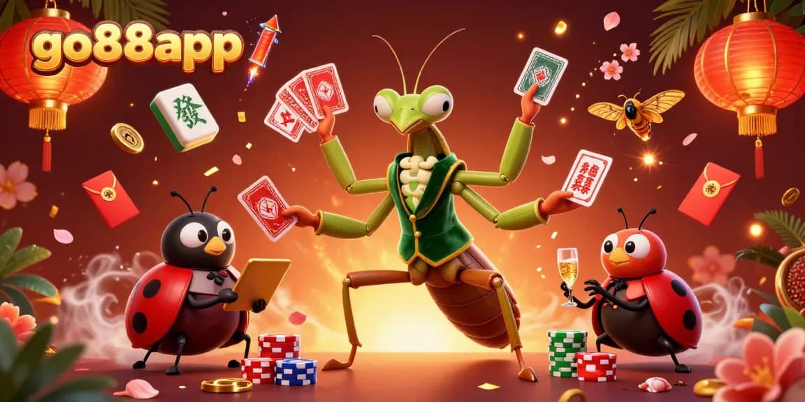 Experience exciting gameplay with go88app's vibrant casino features and unique character designs.