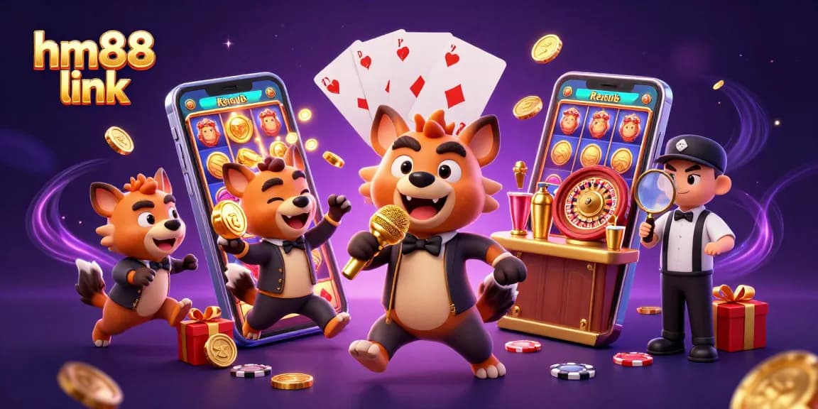 Experience thrilling gameplay at hm88 link with vibrant casino characters and engaging elements.