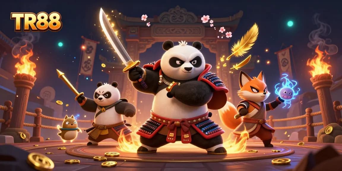 TR88 unleashes thrilling action with dynamic casino characters in vibrant 3D illustration