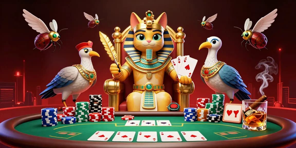 Experience thrilling gameplay at 58win with a vibrant casino scene featuring dynamic poker elements.
