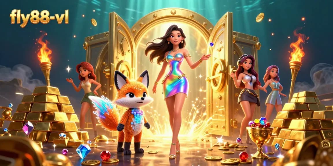 Engage in thrilling gameplay at fly88-vl with vibrant casino elements and inviting atmosphere.