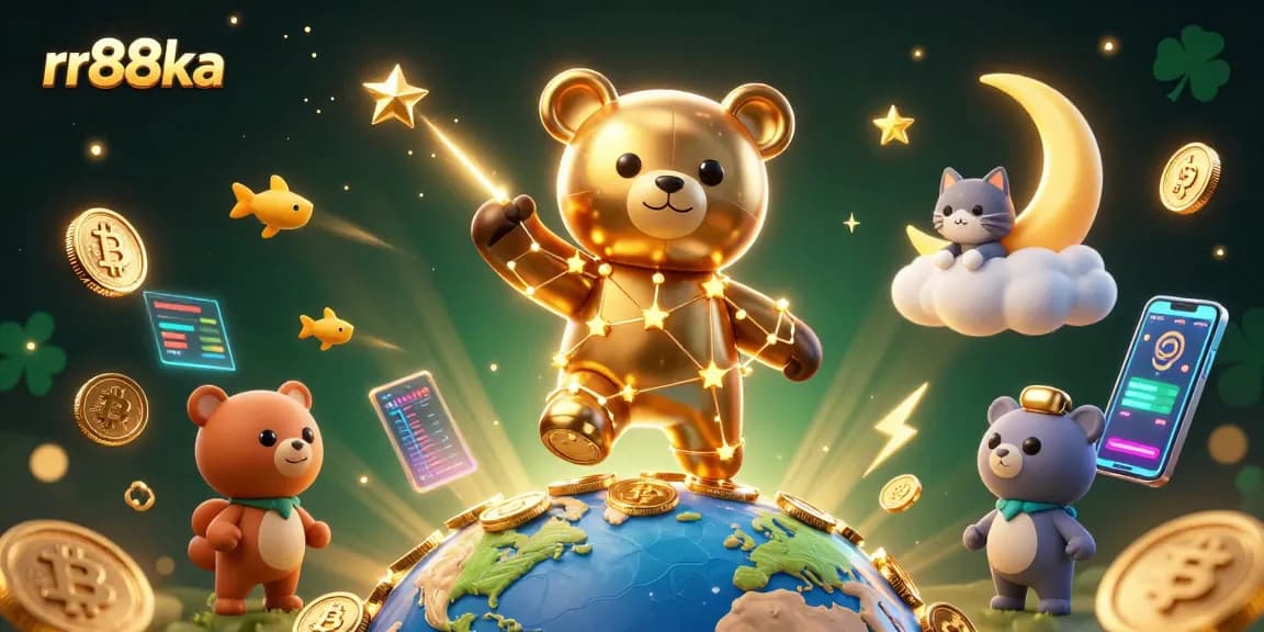 Engage in thrilling gameplay at rr88ka, featuring vibrant 3D characters and exciting casino elements.
