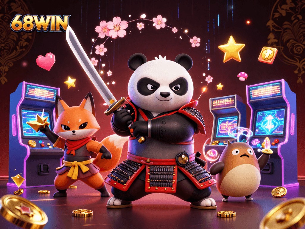 Engage in thrilling action at 68WIN with dynamic gaming elements and exotic characters.