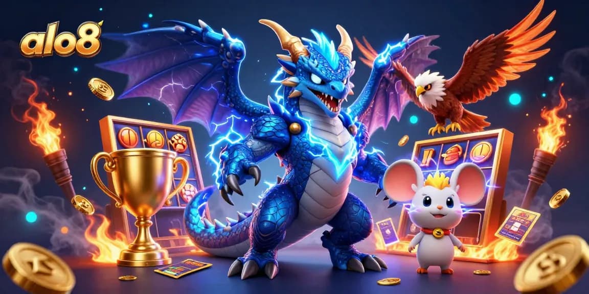 Spin the reels and win big at alo8 with vibrant casino excitement and dynamic characters.