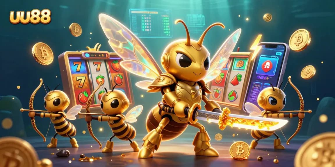 uu88 engages players with thrilling jackpot excitement and golden gaming elements illuminated.