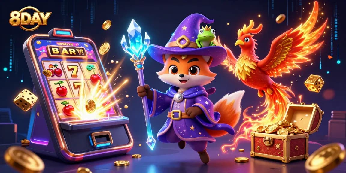 Play exciting jackpot games at 8DAY with stunning visuals and immersive experiences.