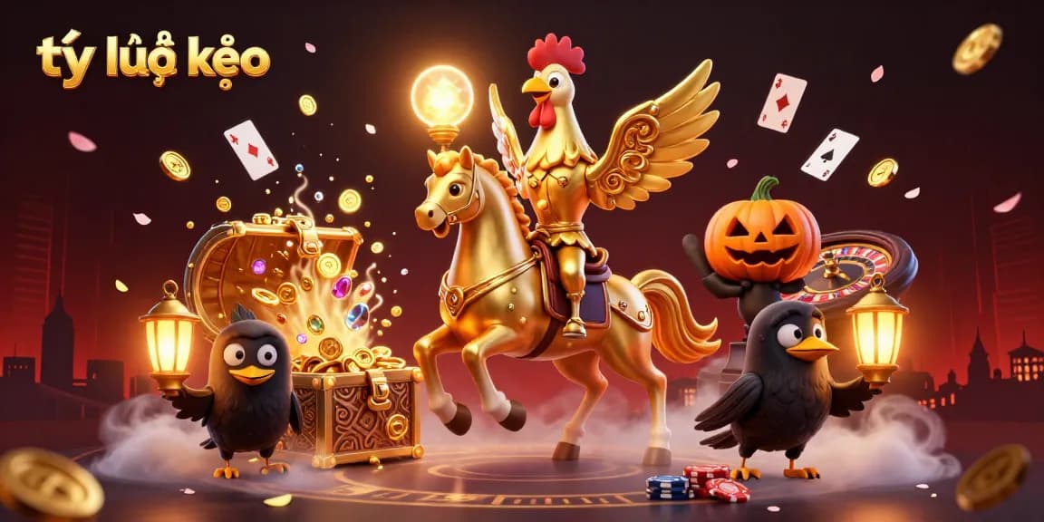 Engage with the thrilling tỷ lệ kèo at a vibrant midnight casino, featuring enchanting characters and dynamic gameplay elements.