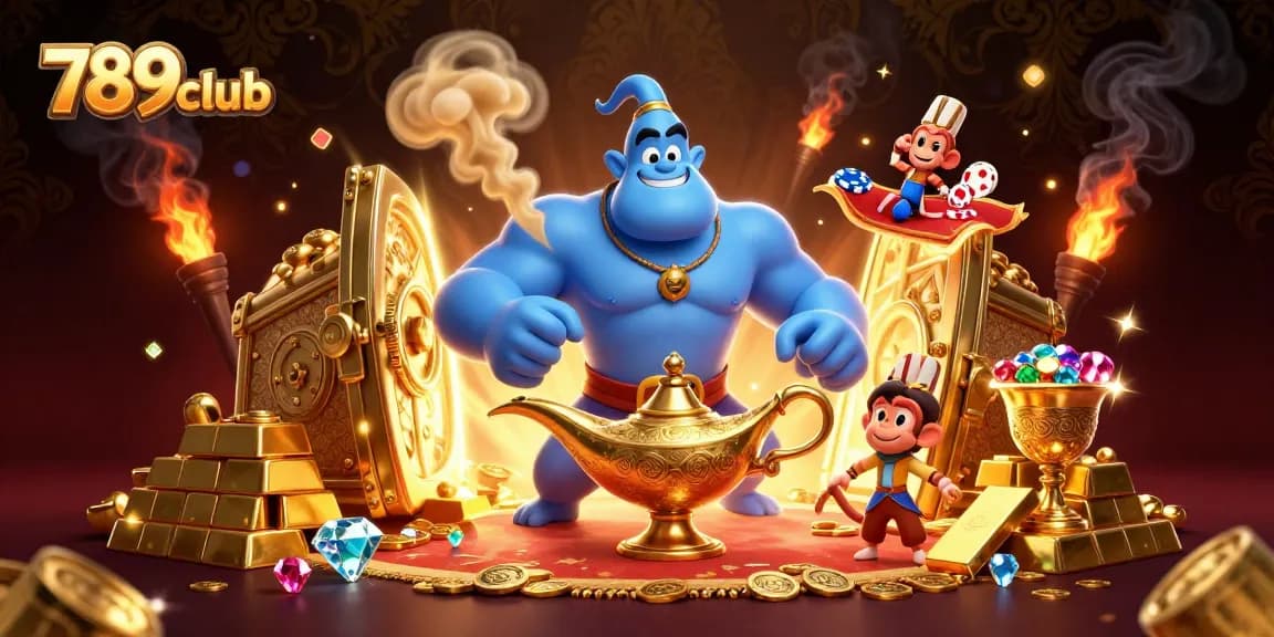 Experience thrilling gameplay at 789club with vibrant casino elements and dynamic characters.