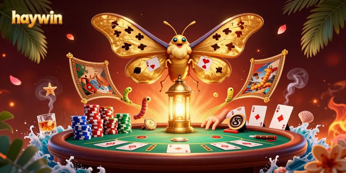 Experience thrilling games at Haywin with a vibrant 3D casino scene showcasing unique characters and dynamic elements.
