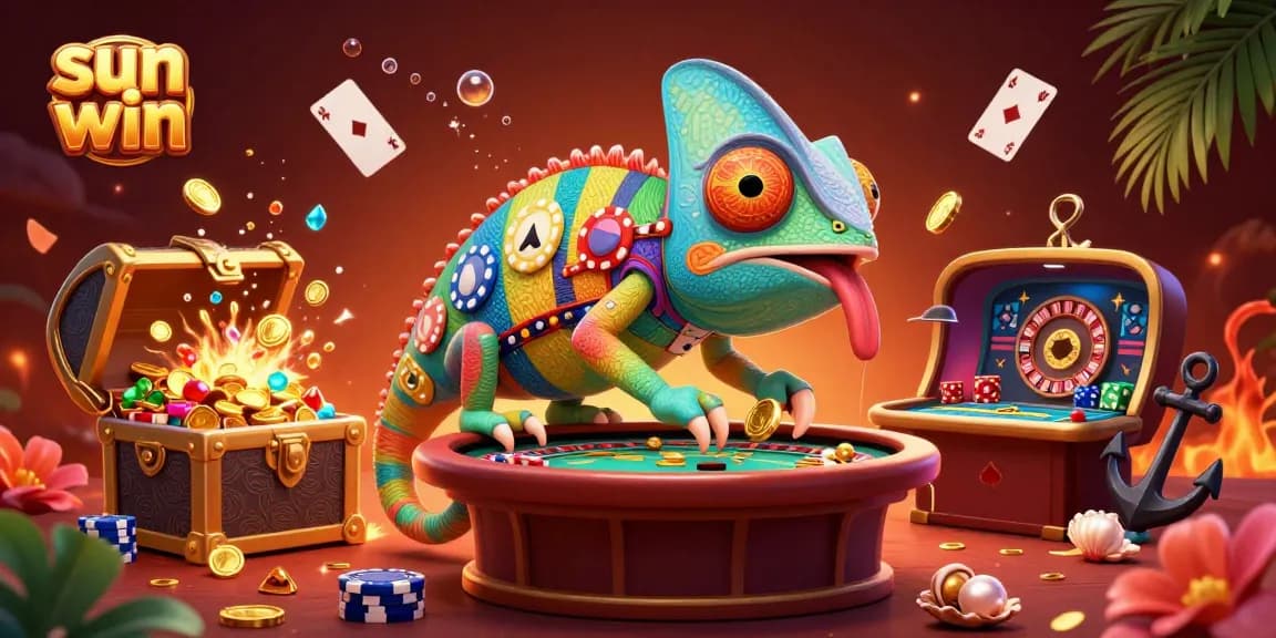 Enjoy thrilling wins at Sun Win with exciting games and vibrant visuals capturing the casino experience.