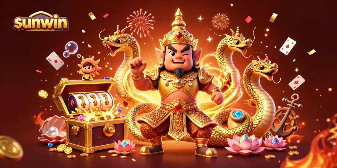 Embark on thrilling adventures in sunwin's vibrant casino world with exciting slots and glorious treasures.
