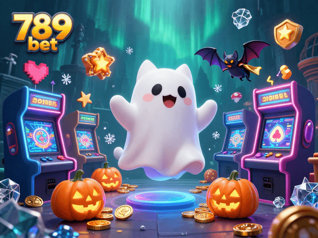 Experience epic gameplay at 789 bet with a vibrant casino scene featuring playful characters.