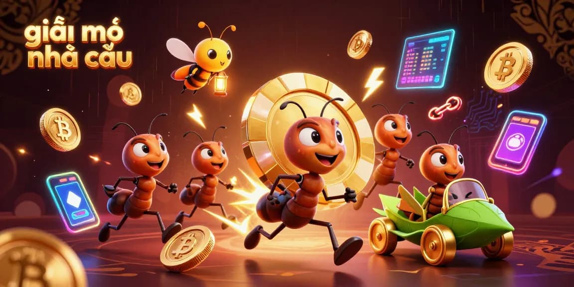 Engage with the giải mã nhà cái platform exploring vibrant 3D art showcasing a gambling heist.