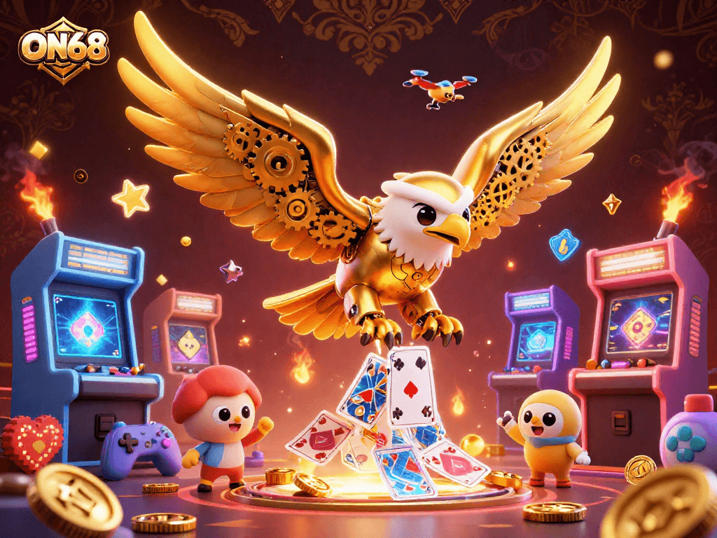 ON68 empowers players to dive into a world of immersive gaming with vibrant 3D visuals.