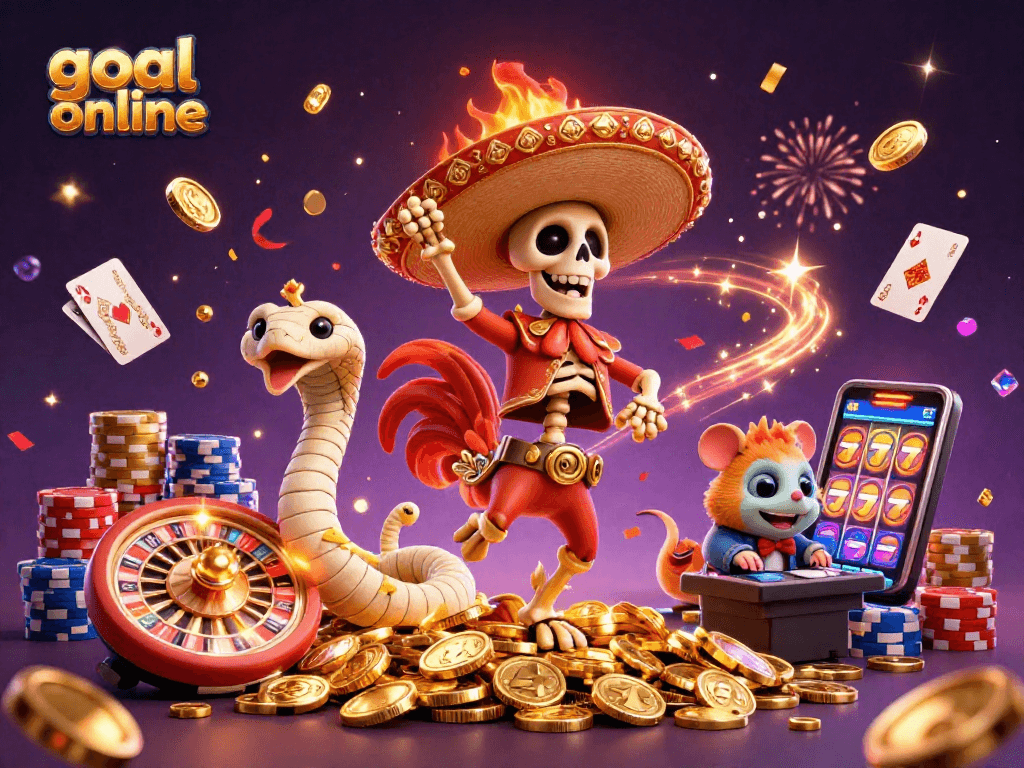 Celebrate your victories in goal online with thrilling rewards and vibrant casino elements amidst festive energy.