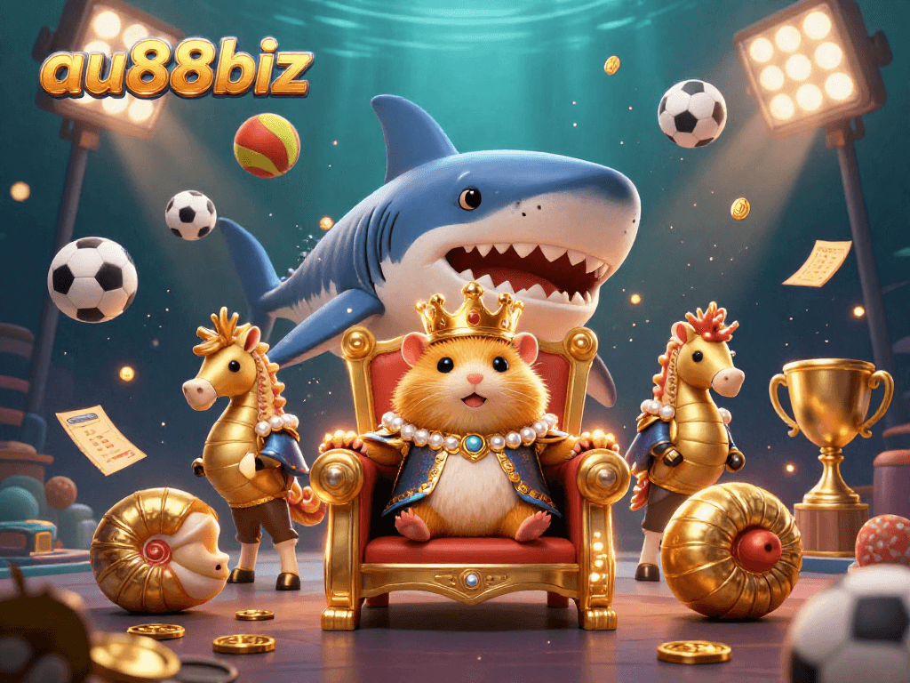 Experience the thrill of gaming with au88biz, featuring dynamic sports elements and engaging casino visuals.