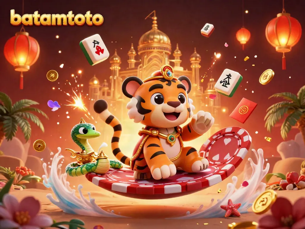 Experience the thrill of batamtoto casino gaming with vibrant 3D characters and animated gaming elements.