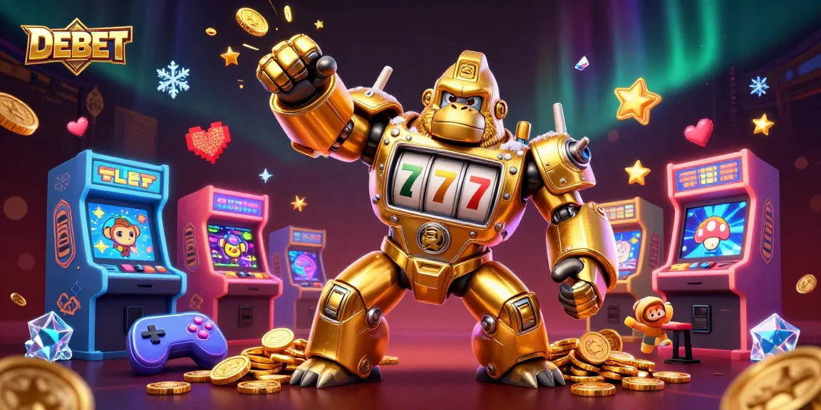 Engage with thrilling DEBET casino adventures featuring action-packed gaming elements and vibrant 3D characters.