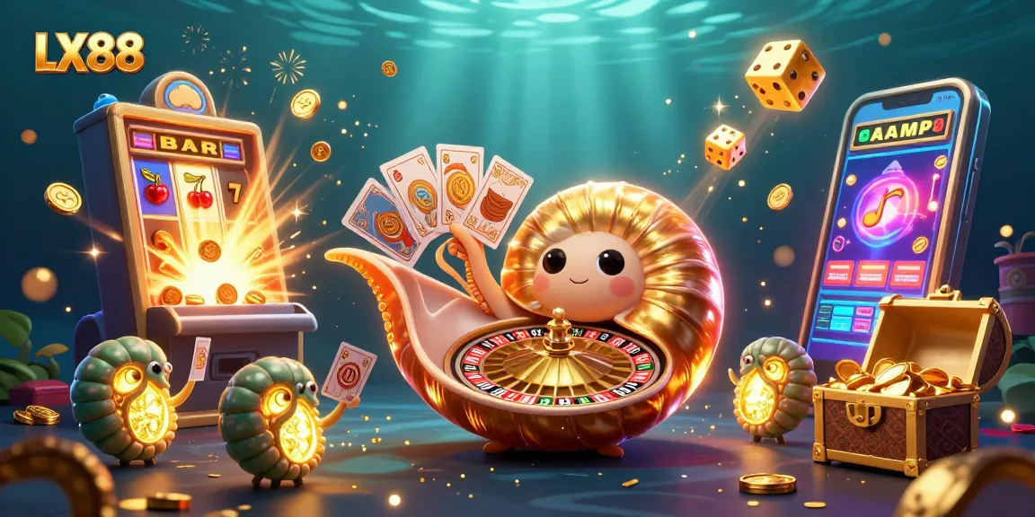Experience thrilling gaming at LX88 with vibrant casino visuals and exciting jackpots.