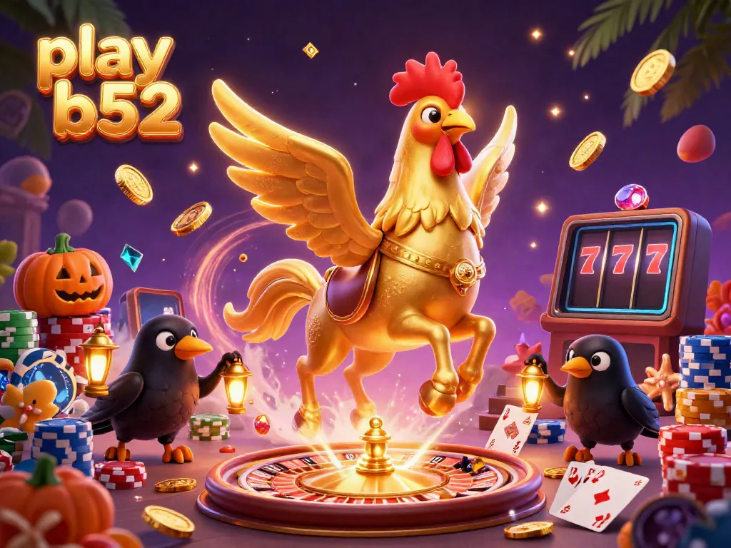 Engage with thrilling gaming at B52 while enjoying dynamic scenes of luck and success.