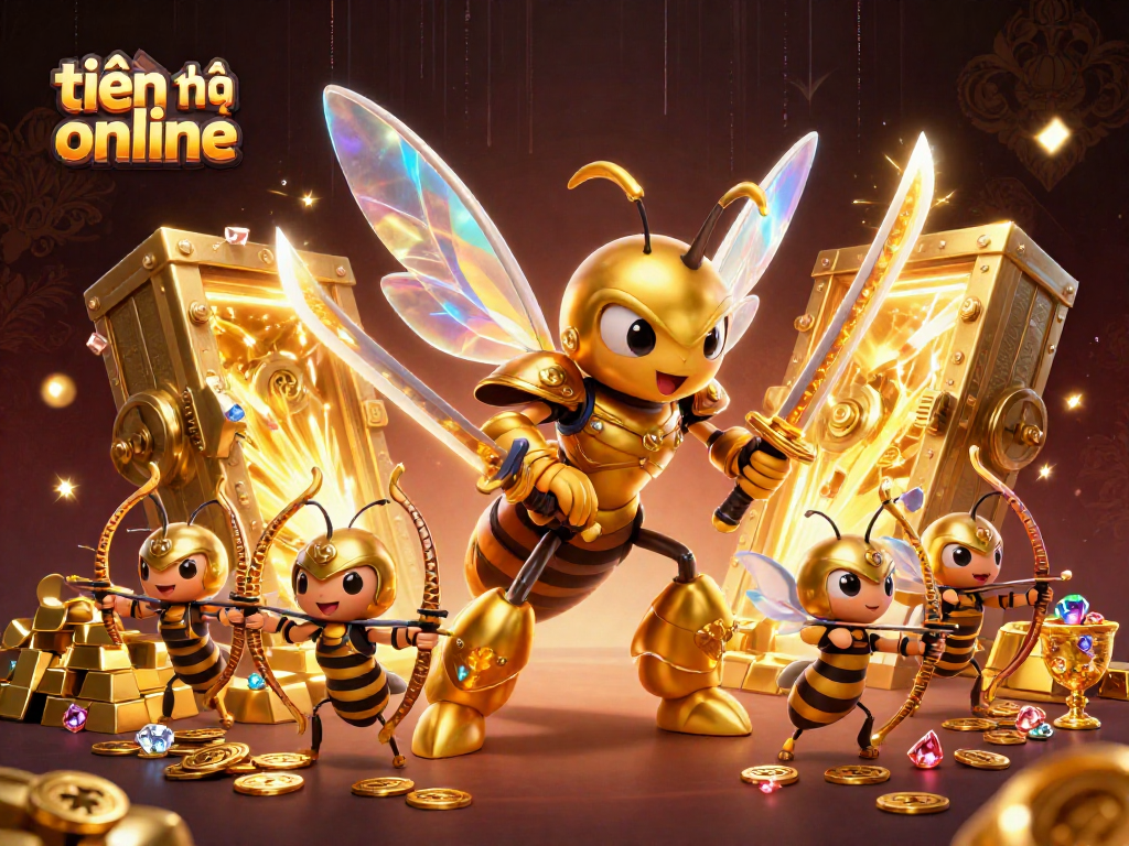 Experience the thrill of playing tiến lên online with festive casino triumphs in a vibrant 3D scene.