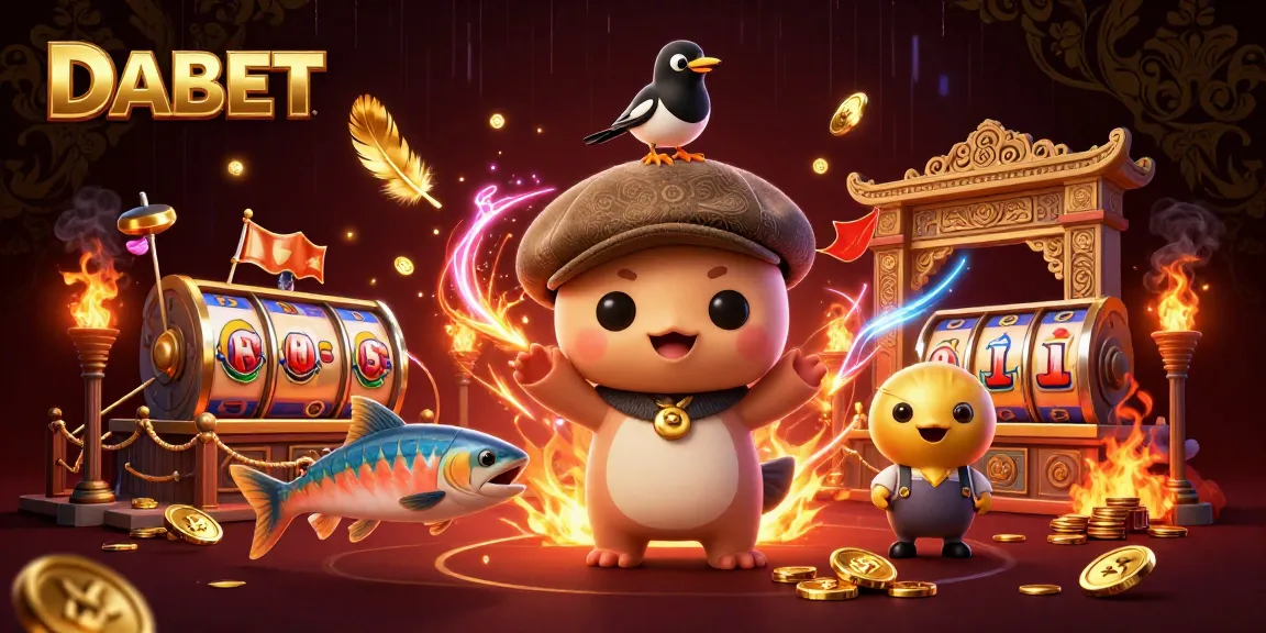 DABET delivers an exhilarating slot game experience with vibrant characters and dynamic action.