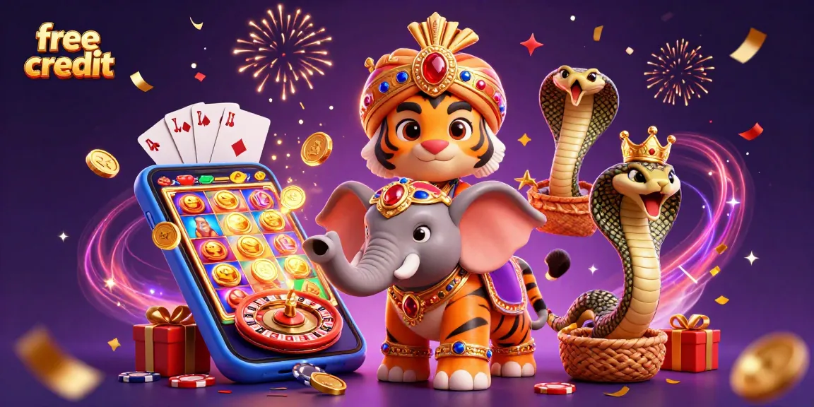 Experience exhilarating free credit opportunities in vibrant casino adventure.