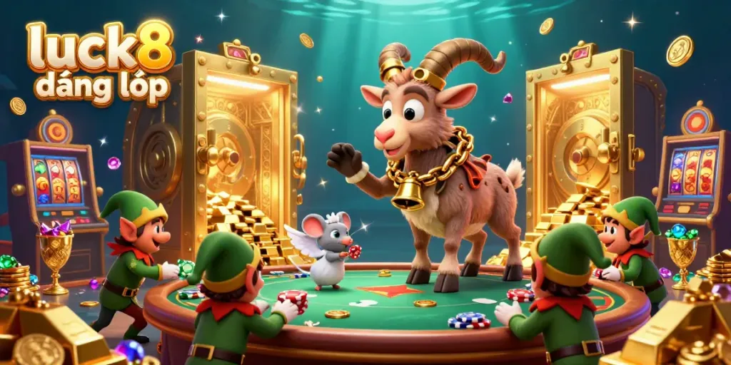 Engage in the thrilling atmosphere of luck8 đăng nhập with the lively casino scene filled with action.
