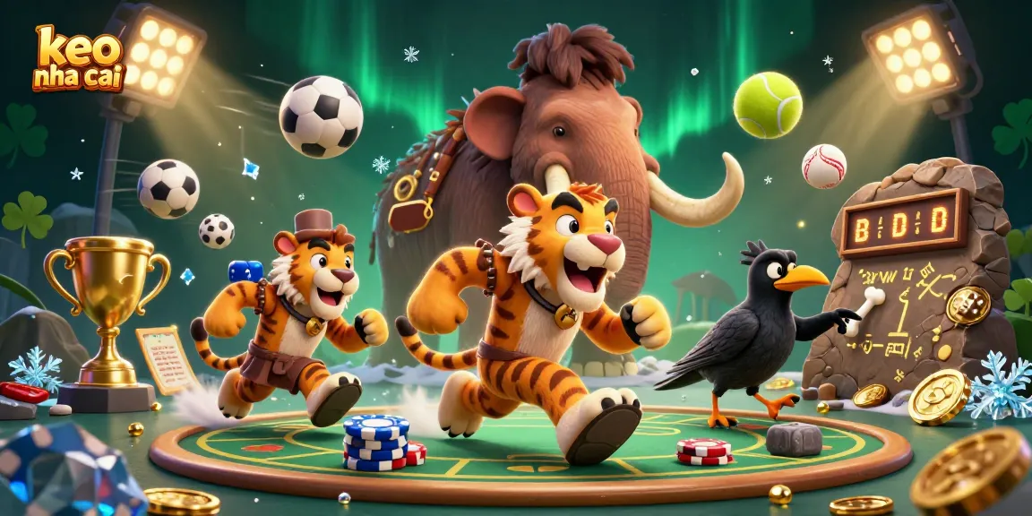 Experience keo nha cai excitement through captivating prehistoric casino adventures with sporty themes.