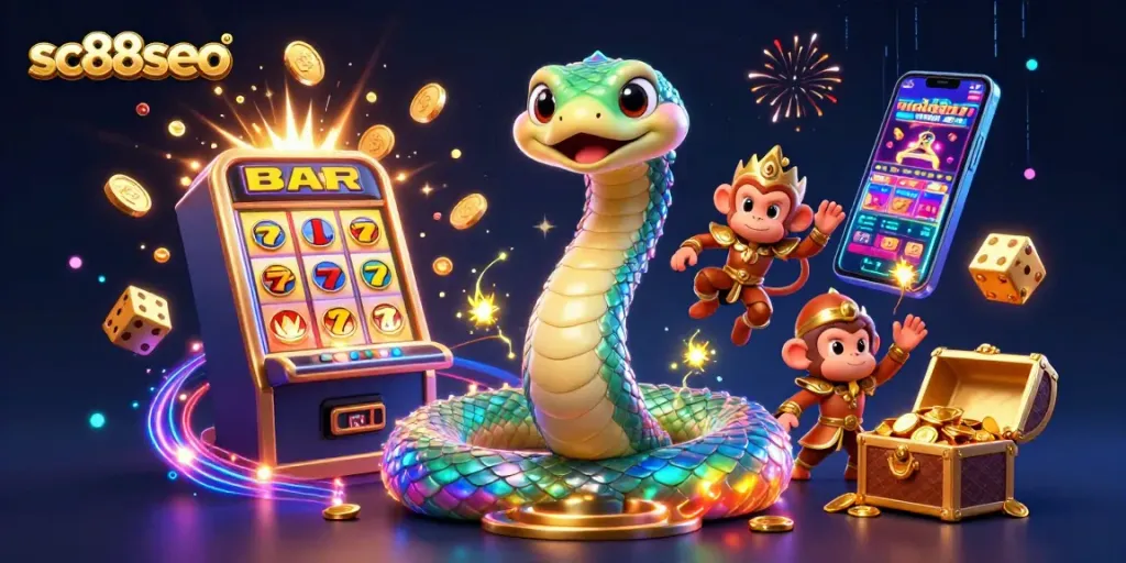 Experience thrilling jackpots at sc88seo with a vibrant online casino scene filled with golden treasures.