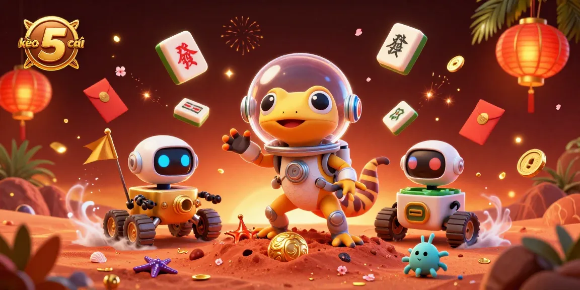 Engage with kèo nhà cái 5 as a Martian gecko uncovers a hidden casino adventure