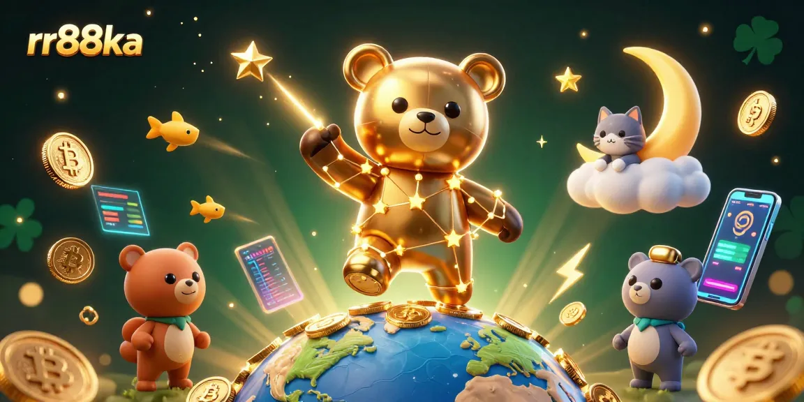 Engage in thrilling gameplay at rr88ka, featuring vibrant 3D characters and exciting casino elements.