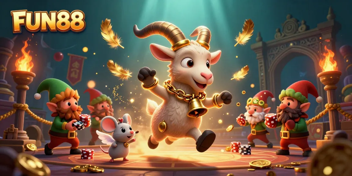 Engage with FUN88 as Krampus manages a holiday-horror casino amidst chaos.