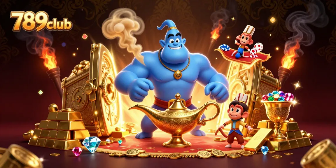 Experience thrilling gameplay at 789club with vibrant casino elements and dynamic characters.