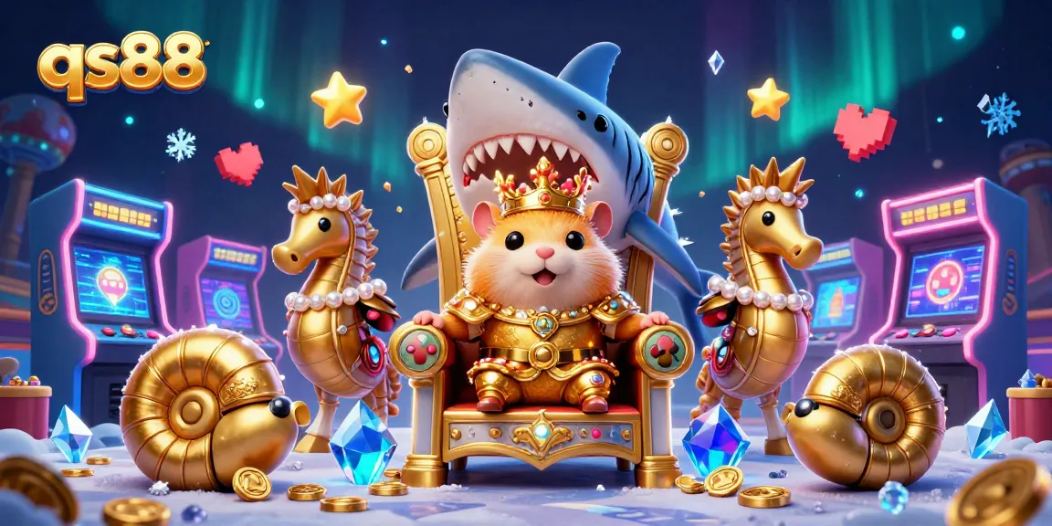 Experience thrilling games at qs88 with unique 3D cartoon characters, vibrant casino elements, and engaging action.