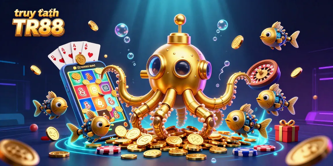 Engage in thrilling gameplay with the latest TR88 access showcasing vibrant casino elements.