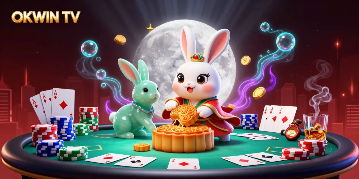 Experience thrilling gameplay with poker chips in vibrant detail at OKWIN TV.